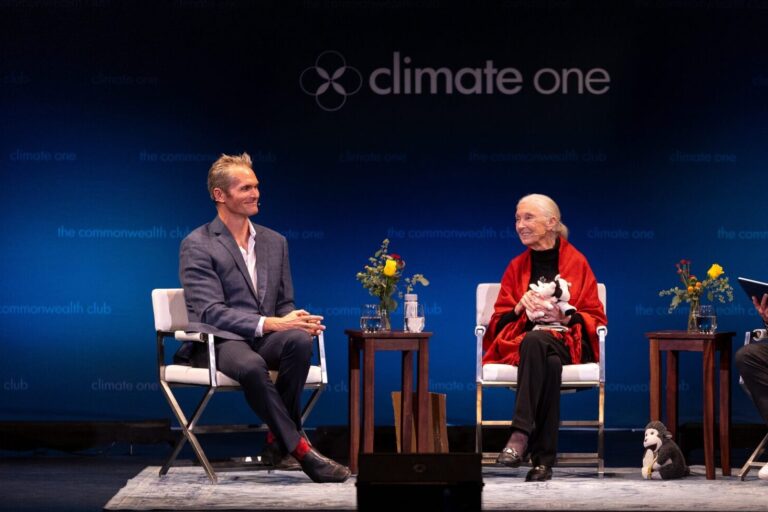 Mongabay celebrates 25 years with Jane Goodall at sold out event