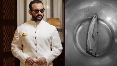 Saif Ali Khan was targeted with this knife, it was stuck in his body, now the first picture is out