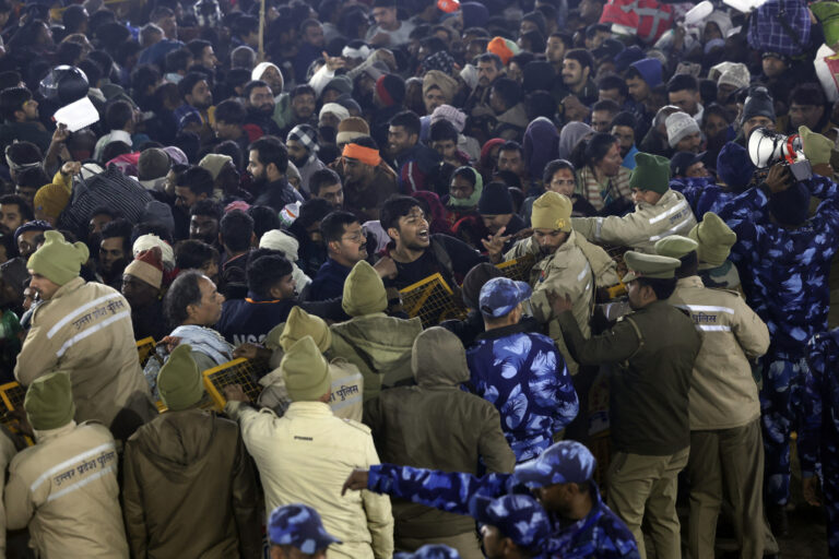 Witness recounts stampede at world’s largest mass bathing ceremony