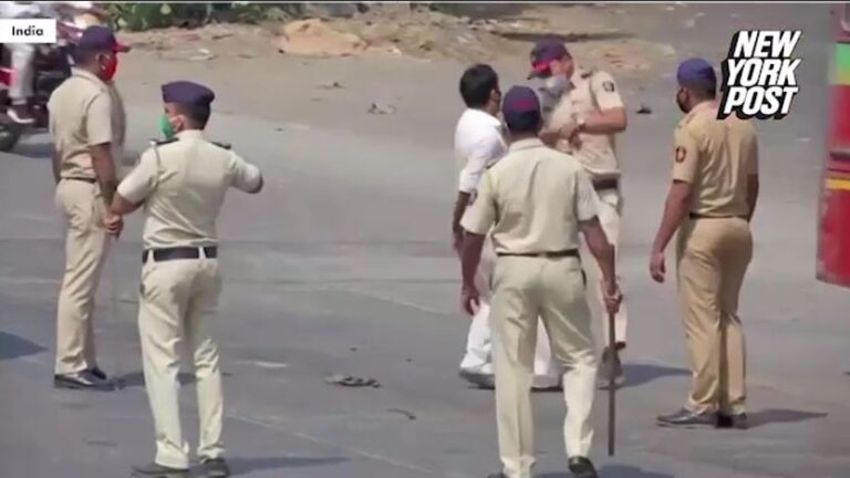 Indian police’s “tyrannical” punishment for people violating lockdown orders